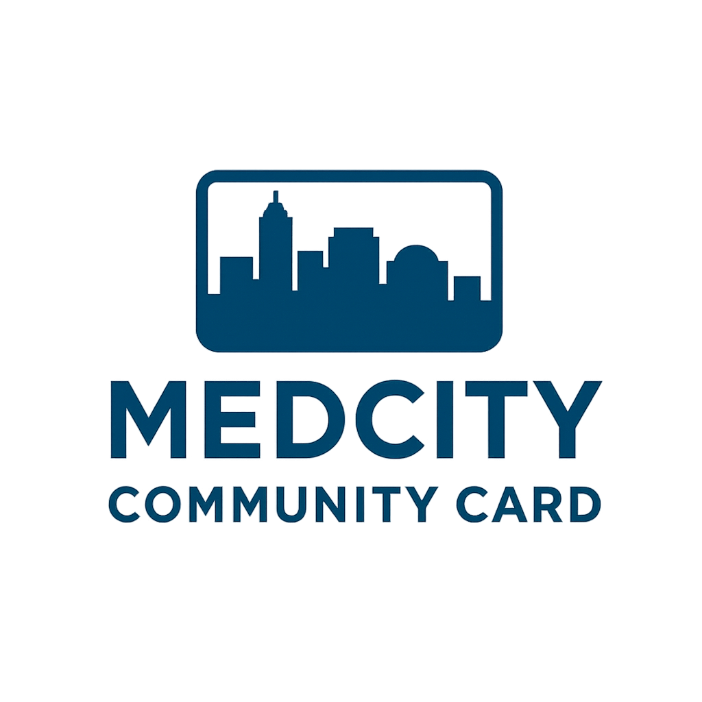 MedCity Community Card logo